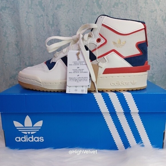 0050 adidas Originals Forum Exhibit Mid Shoes Men\'s sz 7 main image 10